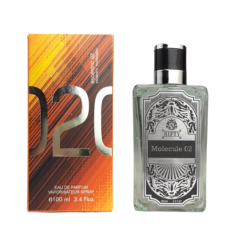 ادوپرفیوم نیفتی مدل مولکول 02 حجم 100 میلی لیتر