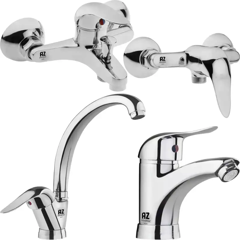 ست شیرآلات الوارس صنعت مدل دورینا مجموعه 6 عددی