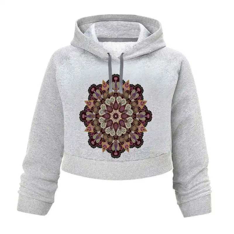 هودی کراپ زنانه مدل سنتی کد K121 T