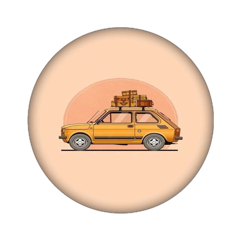 استیکر تزئینی موبایل مدل ماشین کد 4025