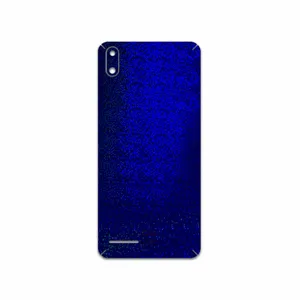 MAHOOT Blue-Holographic Cover Sticker for Lava Z51