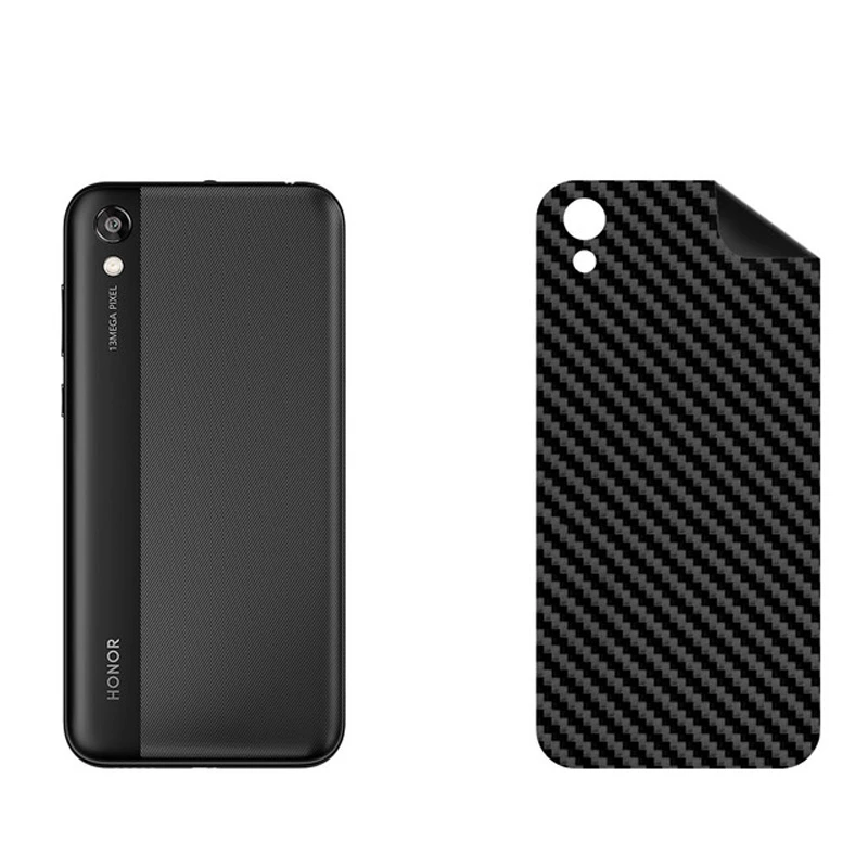 برچسب پوششی بستور مدل BT-Fiber طرح فیبر کربن مناسب برای گوشی موبایل آنر 8S