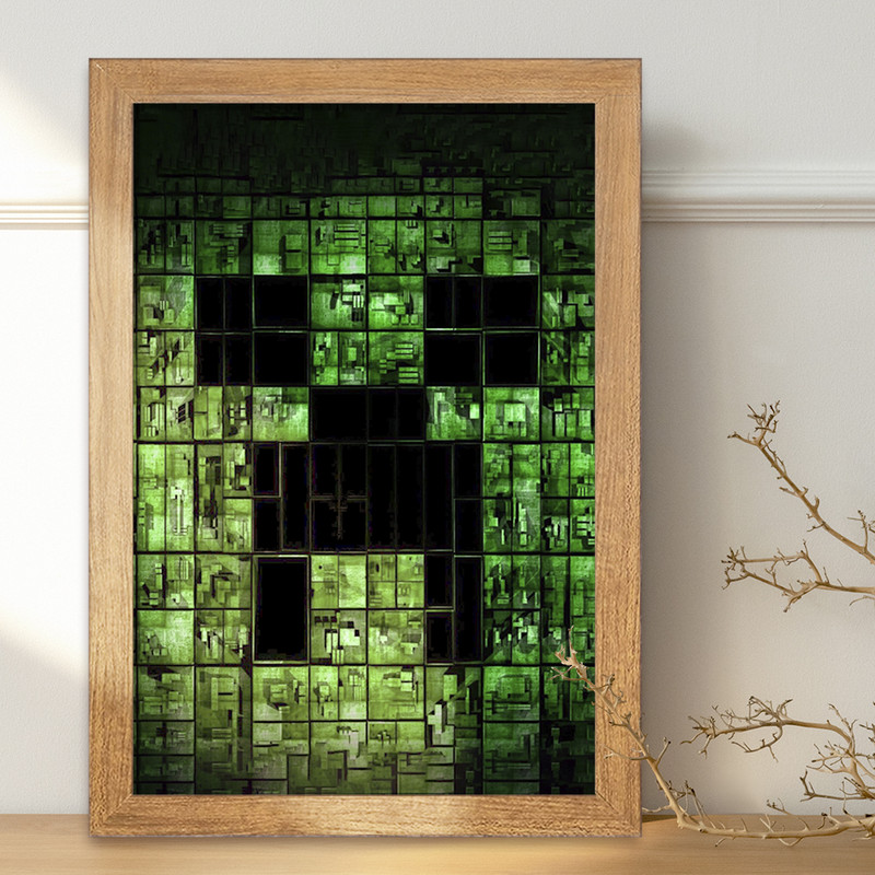 تابلو خندالو مدل ماینکرافت (Minecraft) کد F2418