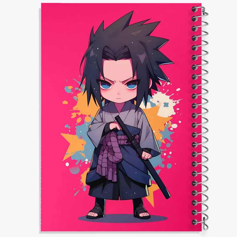 دفتر لیست خرید 50 برگ خندالو طرح انیمه ناروتو (Naruto) کد N4611