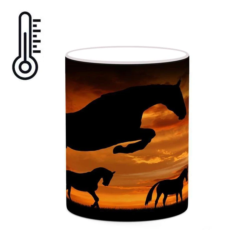 ماگ حرارتی کاکتی مدل اسب کد mgh24321