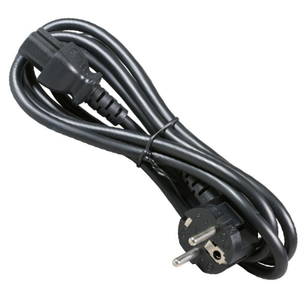 کابل برق 3 پین منبع تغذیه بافو مدل EU-C15 3Cx1.5MM طول 0.5 متر