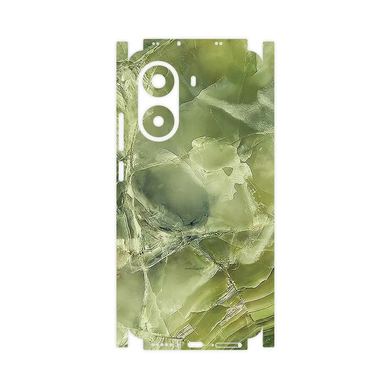 برچسب پوششی ماهوت مدل Green_Crystal_Marble-FullSkin مناسب برای گوشی موبایل شیائومی Poco X7 Pro