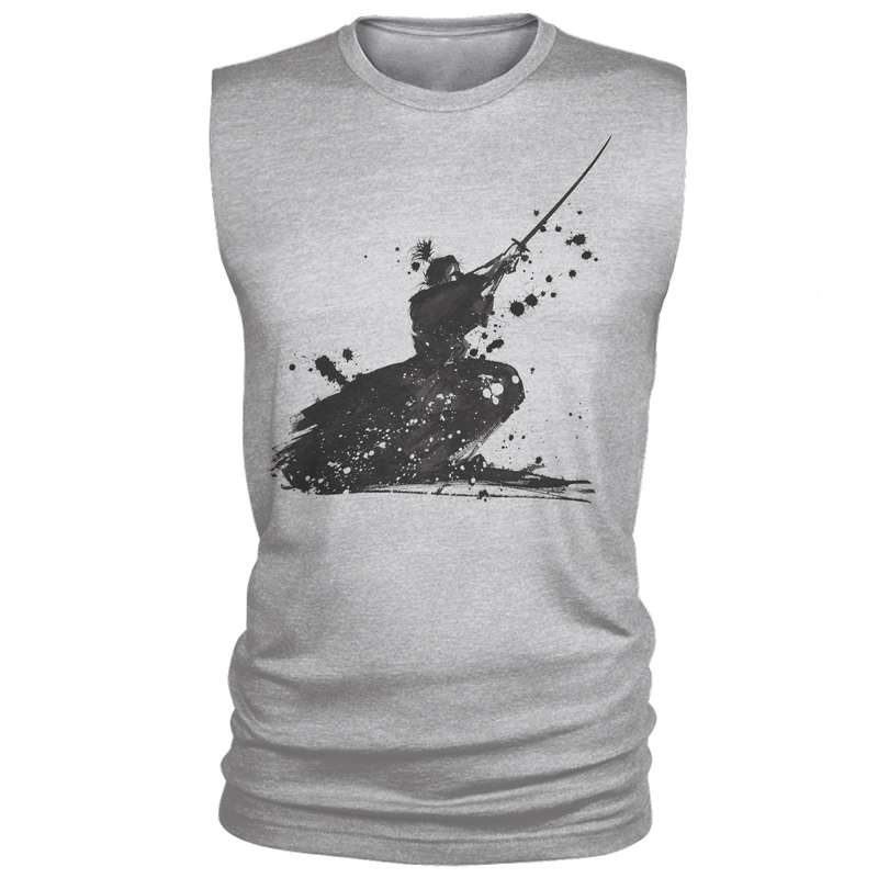 تاپ مردانه طرح سامورایی کد M234