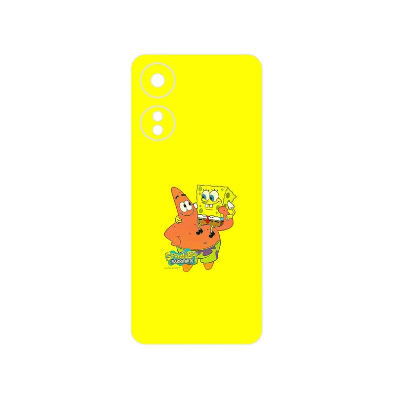 برچسب پوششی ماهوت مدل SpongeBob SquarePants مناسب برای گوشی موبایل آنر X5 Plus
