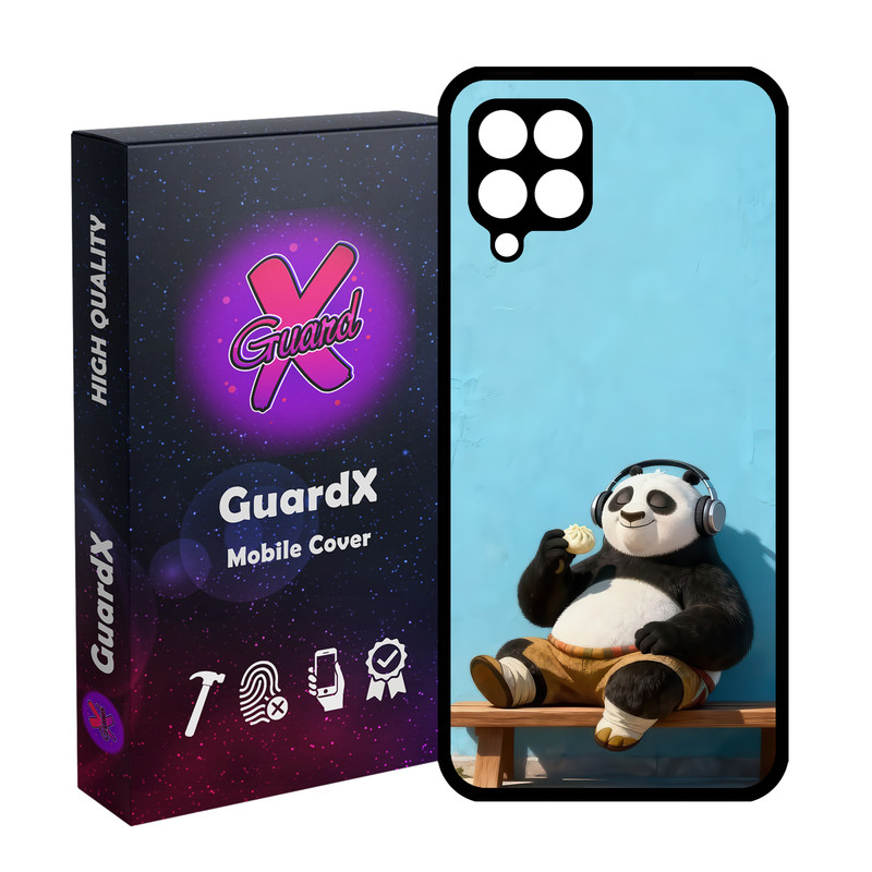 کاور گارد ایکس طرح پاندای کنگفو کار مدل 11157 مناسب برای گوشی موبایل سامسونگ Galaxy A12/M12/F12