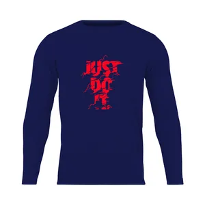 تی شرت آستین بلند مردانه مدل just do it کد 0787