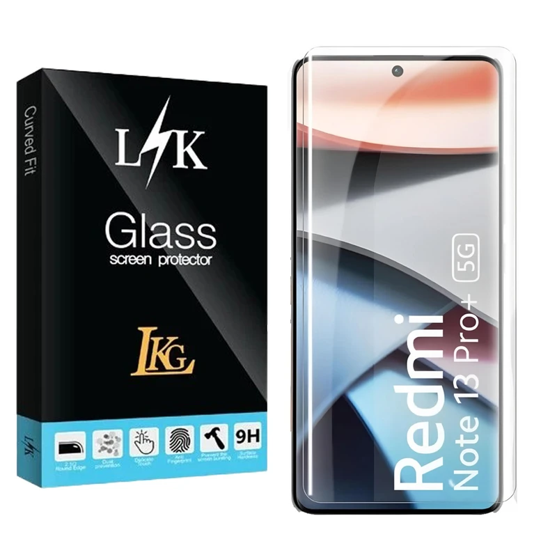محافظ صفحه نمایش  ال کا جی مدل یووی مناسب برای گوشی موبایل شیائومی Redmi Note 13Pro Plus 5G