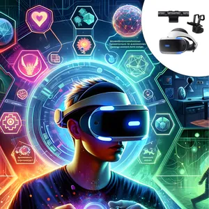 مجموعه عینک واقعیت مجازی سونی مدل PlayStation VR به همراه دوربین