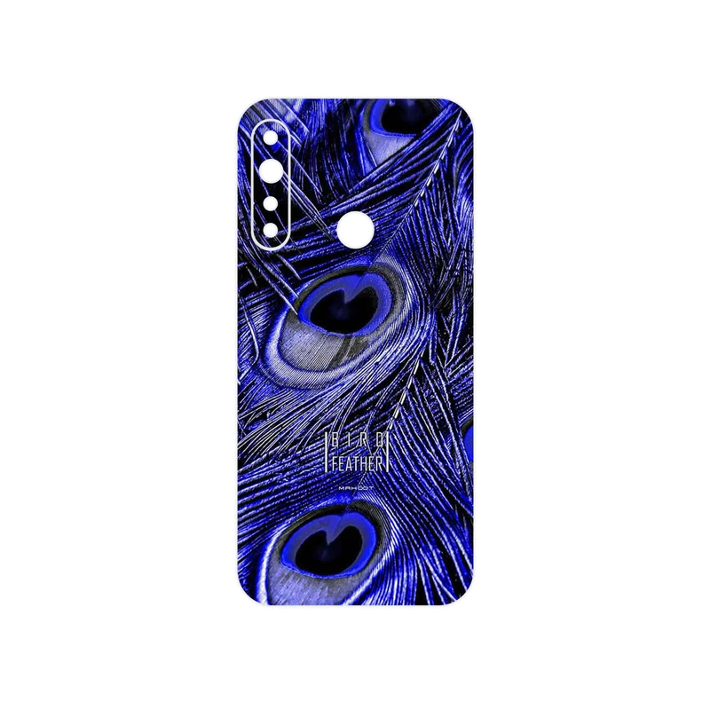 برچسب پوششی ماهوت مدل Purple Feather مناسب برای گوشی موبایل جی پلاس P10