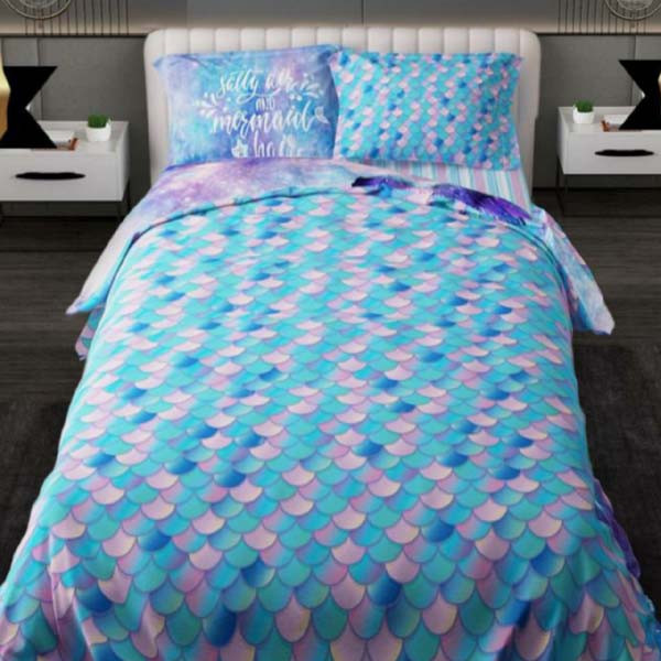 سرویس خواب مدل ماهی کد 1024  یکنفره 4 تکه