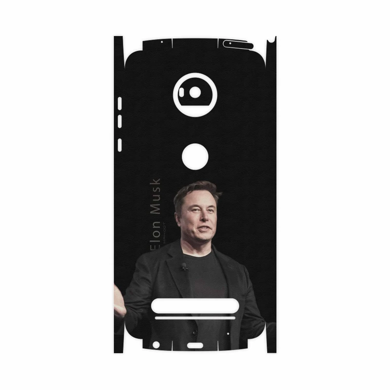 برچسب پوششی ماهوت مدل Elon Musk-FullSkin مناسب برای گوشی موبایل موتورولا Moto Z2 Play
