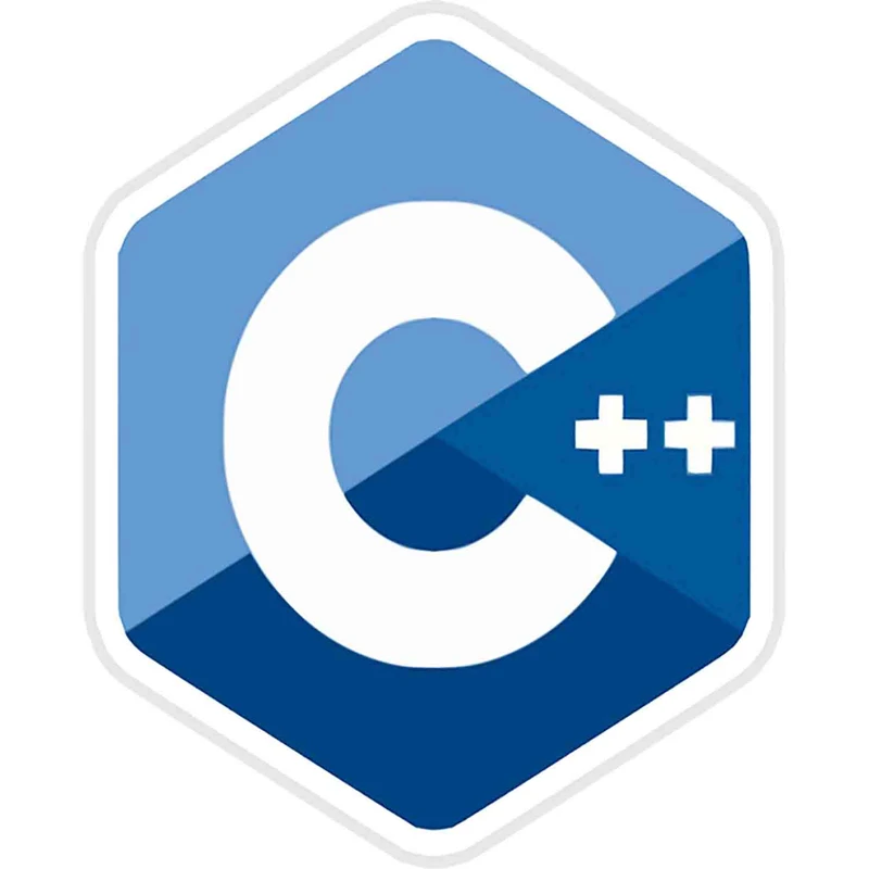 استیکر لپ تاپ طرح C++ کدST273