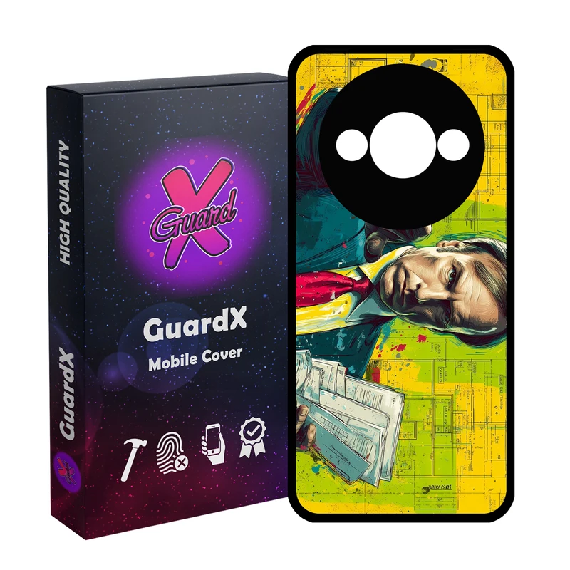 کاور گارد ایکس طرح Saul Goodman مدل 11074 مناسب برای گوشی موبایل شیائومی Redmi A3 4G/ A3X 4G/ Poco C61