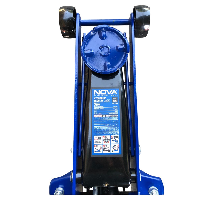 جک سوسماری هیدرولیک نووا مدل 4212 ظرفیت 3 تن