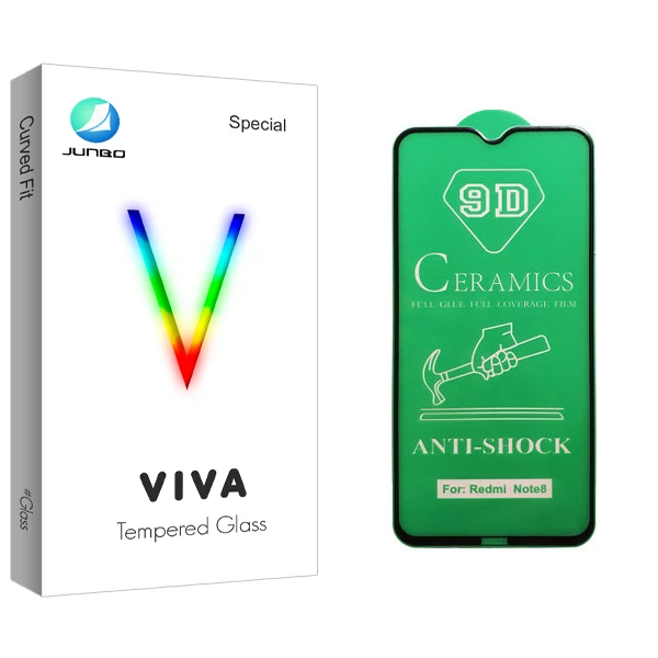 محافظ صفحه نمایش سرامیکی جانبو مدل Viva Glass مناسب برای گوشی موبایل شیائومی Redmi Note 8