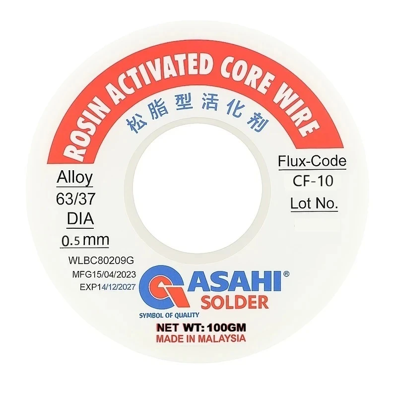 سیم لحیم آساهی مدل CF-10 کد 0.5 وزن 100 گرم