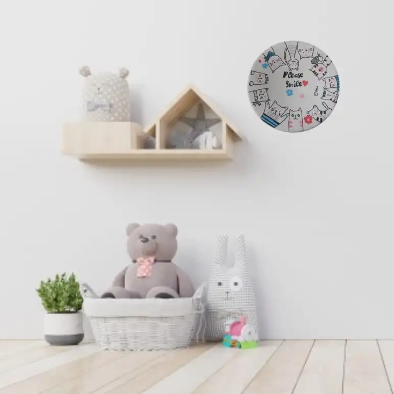 بشقاب دیوارکوب سفالی مدل پیشول کد 56325