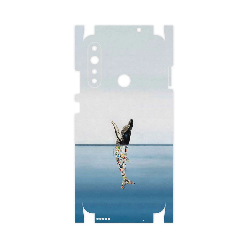 برچسب پوششی ماهوت مدل Collage of Sea Trash-FullSkin مناسب برای گوشی موبایل جی پلاس P10