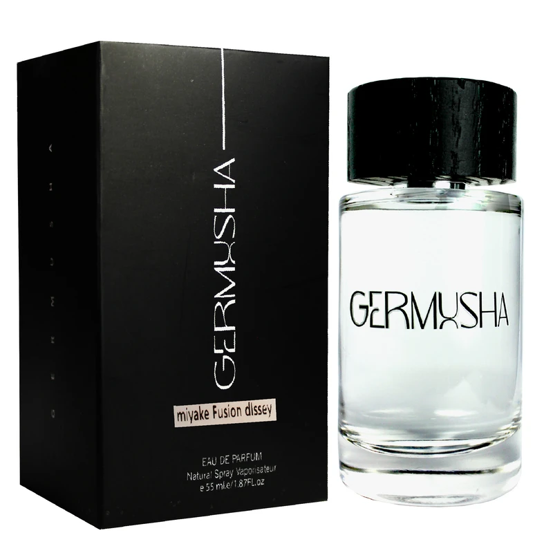 ادو پرفیوم مردانه گرموشا مدل فیوژن دایسی اسی میاکه با رایحه خنک حجم 55 میلی لیتر