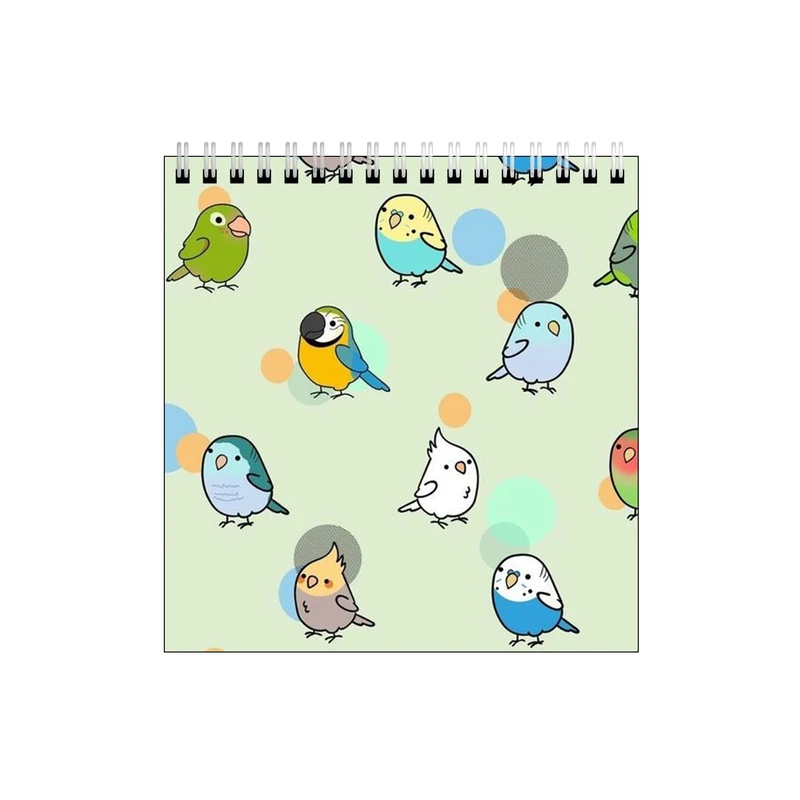 دفتر طراحی طرح پترن پرندگان کد 4594222