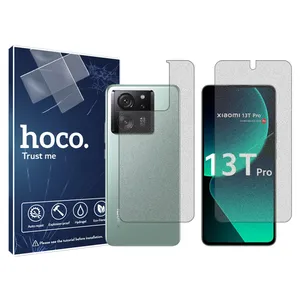 Hoco Anti Shock model matte screen protector suitable for Xiaomi 13T Pro mobile phone along with the back protector