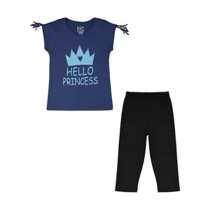 ست تی شرت و شلوار دخترانه سون پون مدل 1391762-57