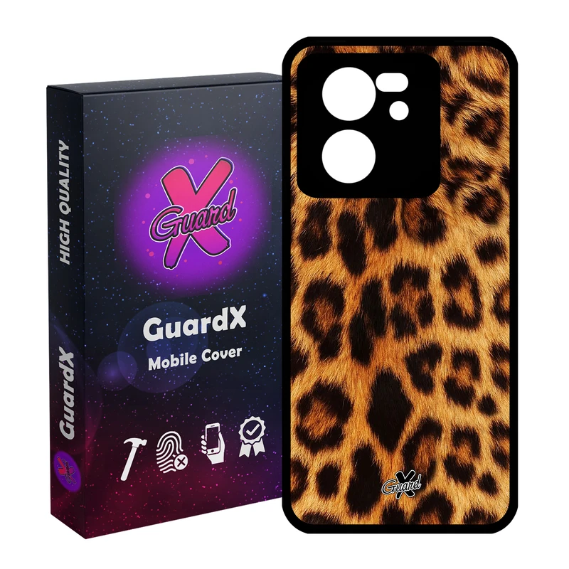کاور گارد ایکس طرح Leopard مدل Glass10095 مناسب برای گوشی موبایل شیائومی 13T/13T Pro/Redmi K60 Ultra