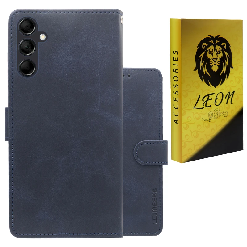 کیف کلاسوری لئون مدل Gira Oro مناسب برای گوشی موبایل سامسونگ Galaxy A34