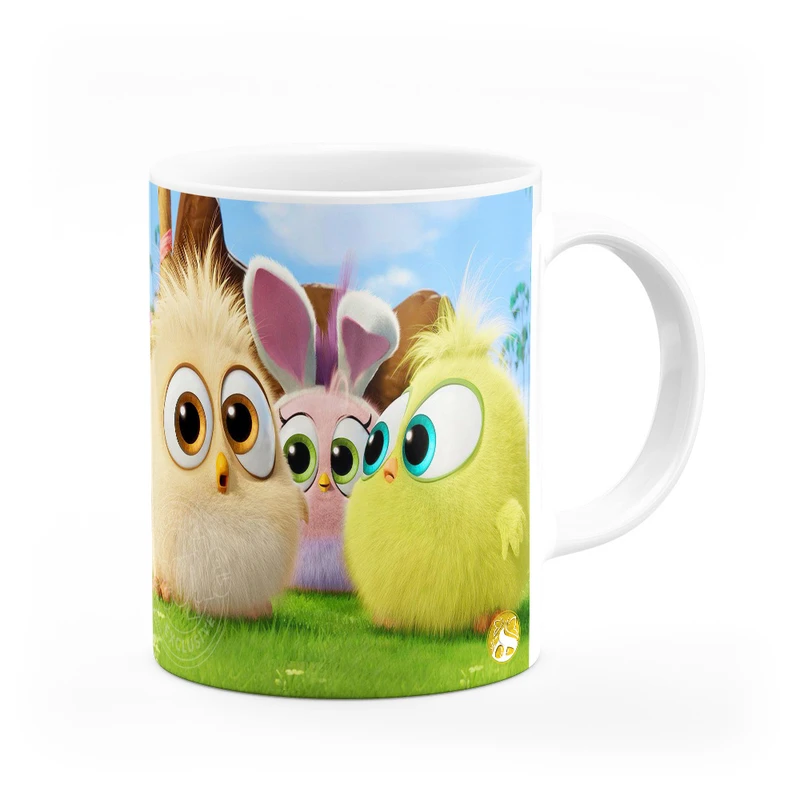 ماگ هومرو طرح انیمیشن پرندگان خشمگین The Angry Birds مدل MG3208