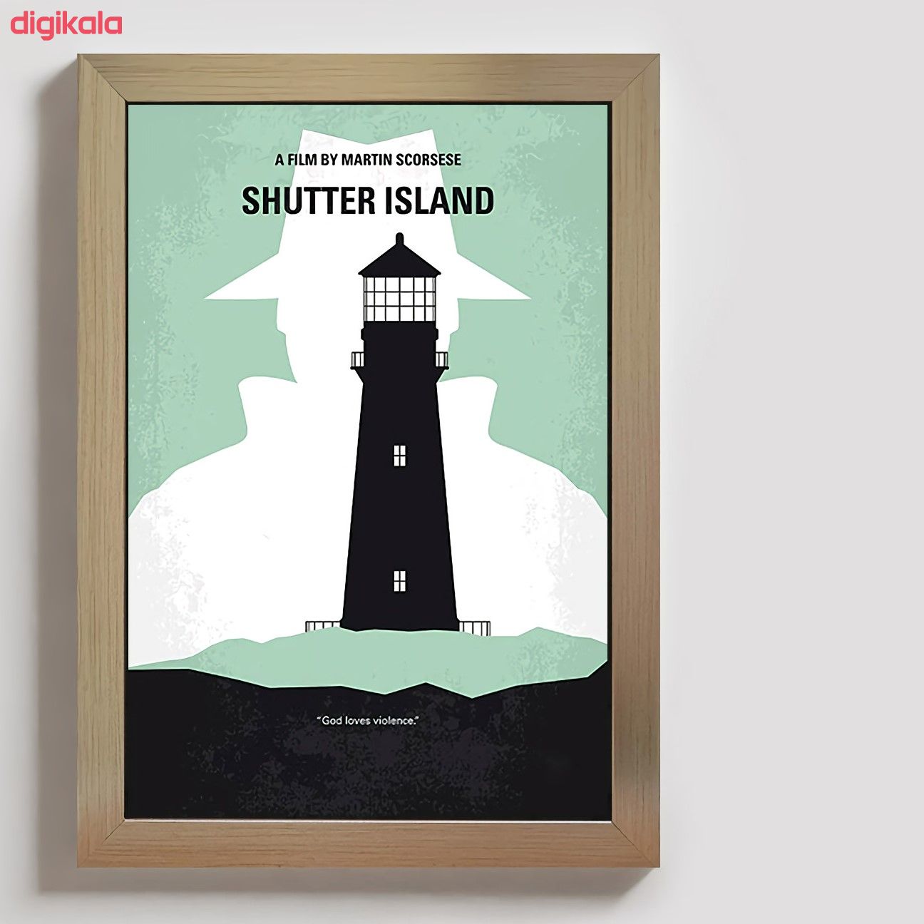 مشخصات قیمت و خرید تابلو مدل فیلم جزیره شاتر Shutter Island Be011 دیجی کالا