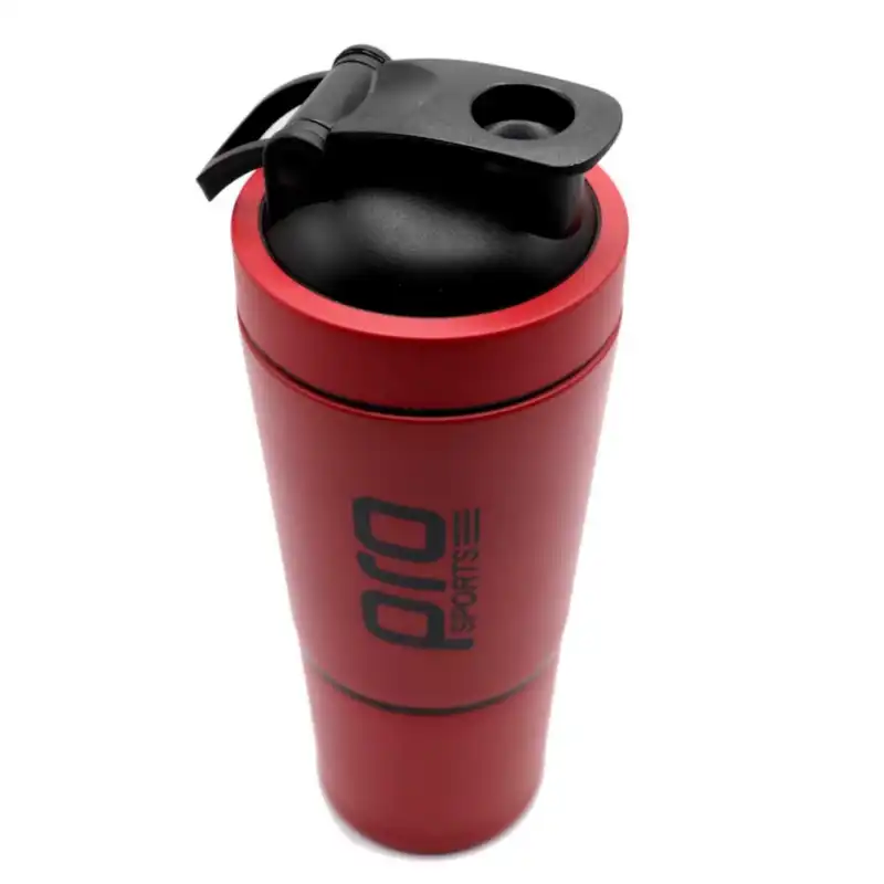 شیکر پرو اسپورتز مدل فلزی دوتیکه گنجایش 0.591 لیتر