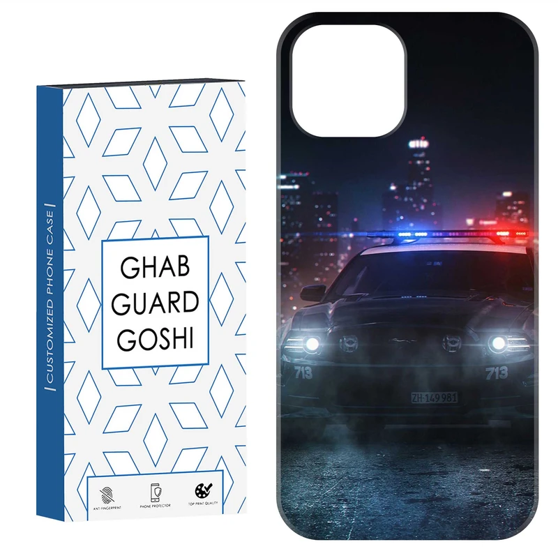 کاور قاب گارد گوشی طرح پلیسی کد Dimo-139 مناسب برای گوشی موبایل اپل IPHONE 12 / 12 PRO