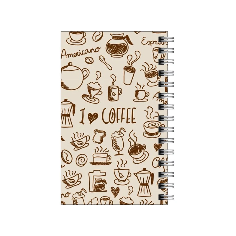 دفترچه یادداشت مدل to do list طرح عشق قهوه کد 1296772