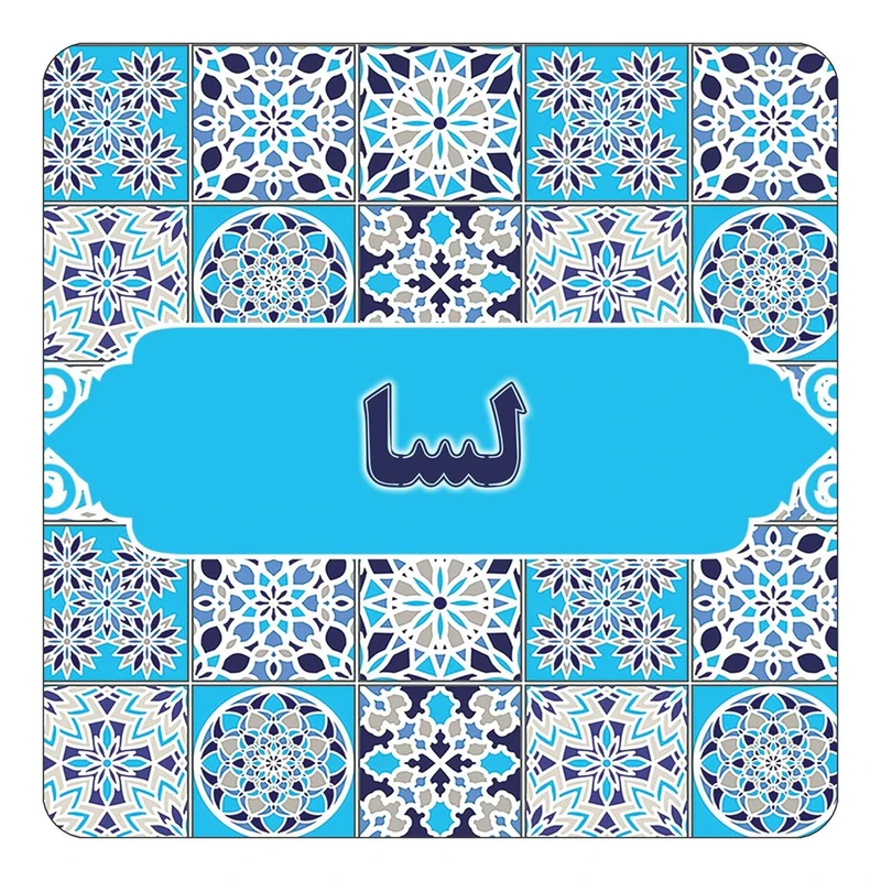 مگنت کاکتی طرح اسم لسا مدل اسلیمی کد mg25202