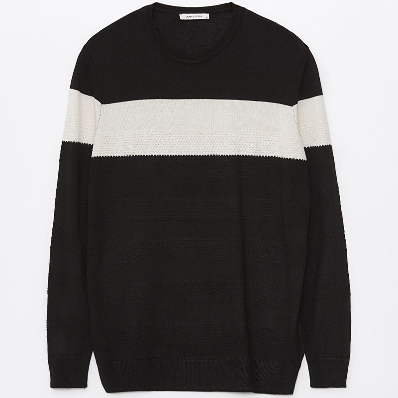 پلیور یقه گرد مردانه ال سی وایکیکی مدل 564