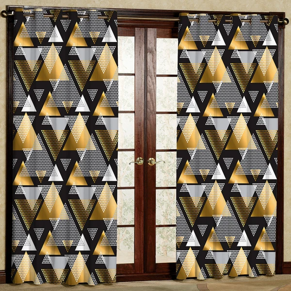 پرده مدل مخمل پانچی کد 7599 سایز 280x140 سانتی متر