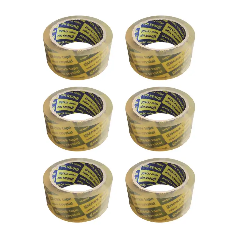 چسب پهن گس مدل GS66 عرض 5 سانتی متر بسته 6 عددی