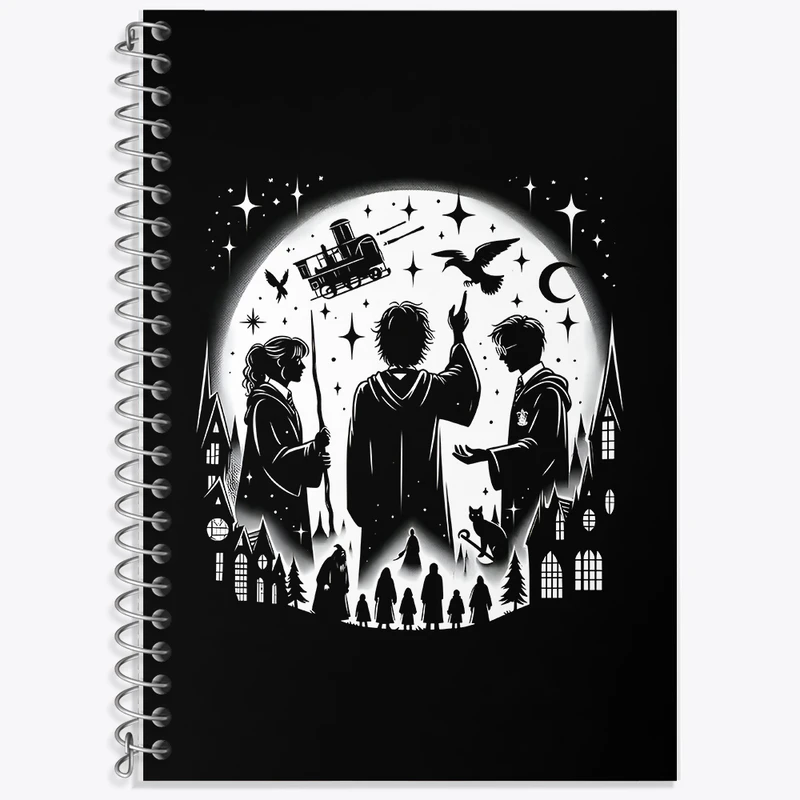 دفتر لغت 50 برگ خندالو طرح هری پاتر (Harry Potter) کد F6012