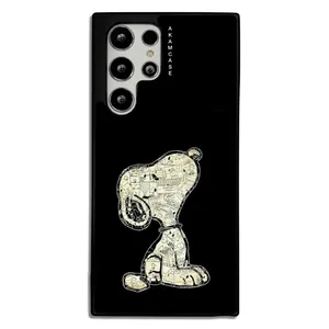 AKAM AMCWSGS22U-SNOOPY10 Cover For Samsung Galaxy S22 Ultra
