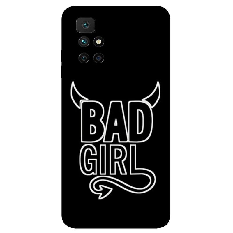 کاور مگافون طرح دختر بد مدل 8105 مناسب برای گوشی موبایل شیائومی Redmi 10 Prime 2022