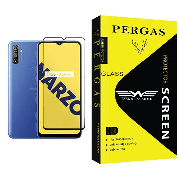 محافظ صفحه نمایش وایلی نایس مدل Pergas Glass MIX001 مناسب برای گوشی موبایل ریلمی Narzo 10A