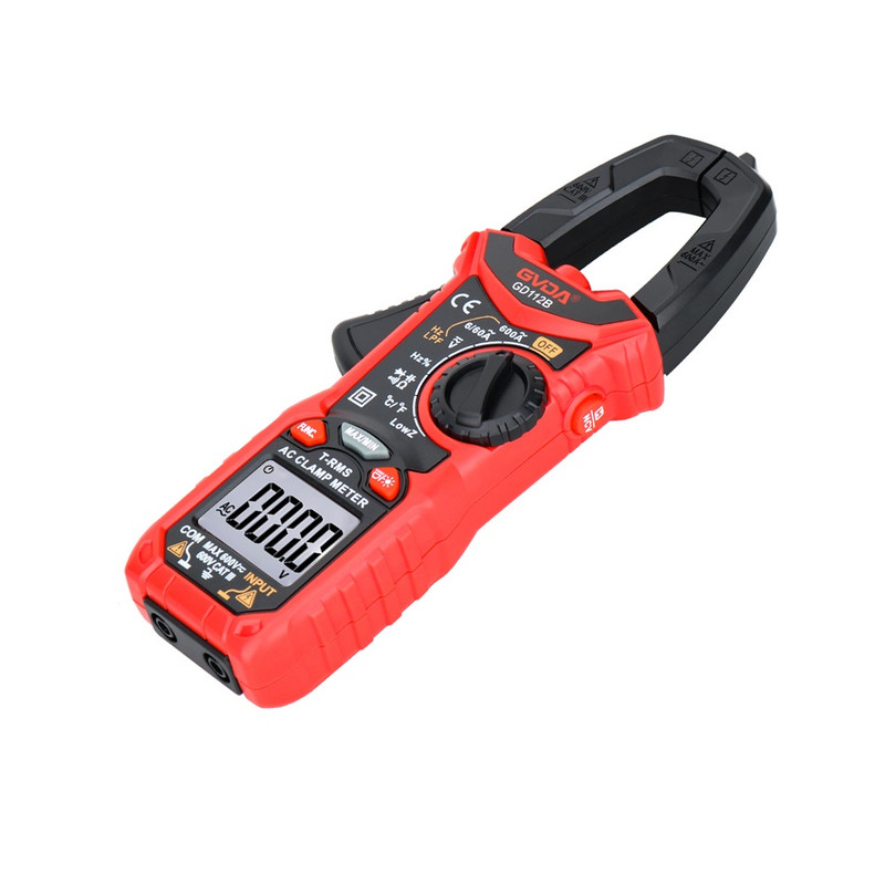 کلمپ متر دیجیتال 600 آمپر جی وی دی ای مدل GD112B