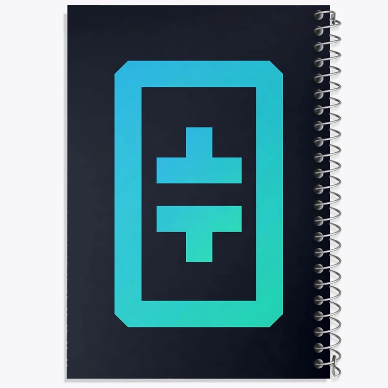 دفتر مشق 100 برگ خندالو طرح ارز دیجیتال تتا کد 4071