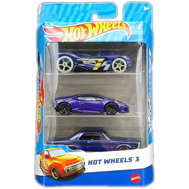 ماشین بازی هات ویلز مدل Hot Wheels Pack-3-3 بسته 3 عددی