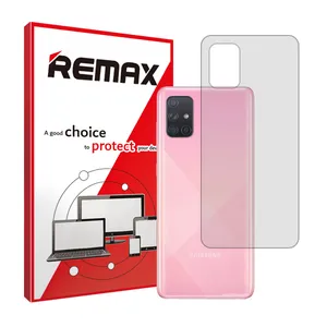 Remax transparent HyGEL model back protector suitable for Samsung Galaxy A71 mobile phones